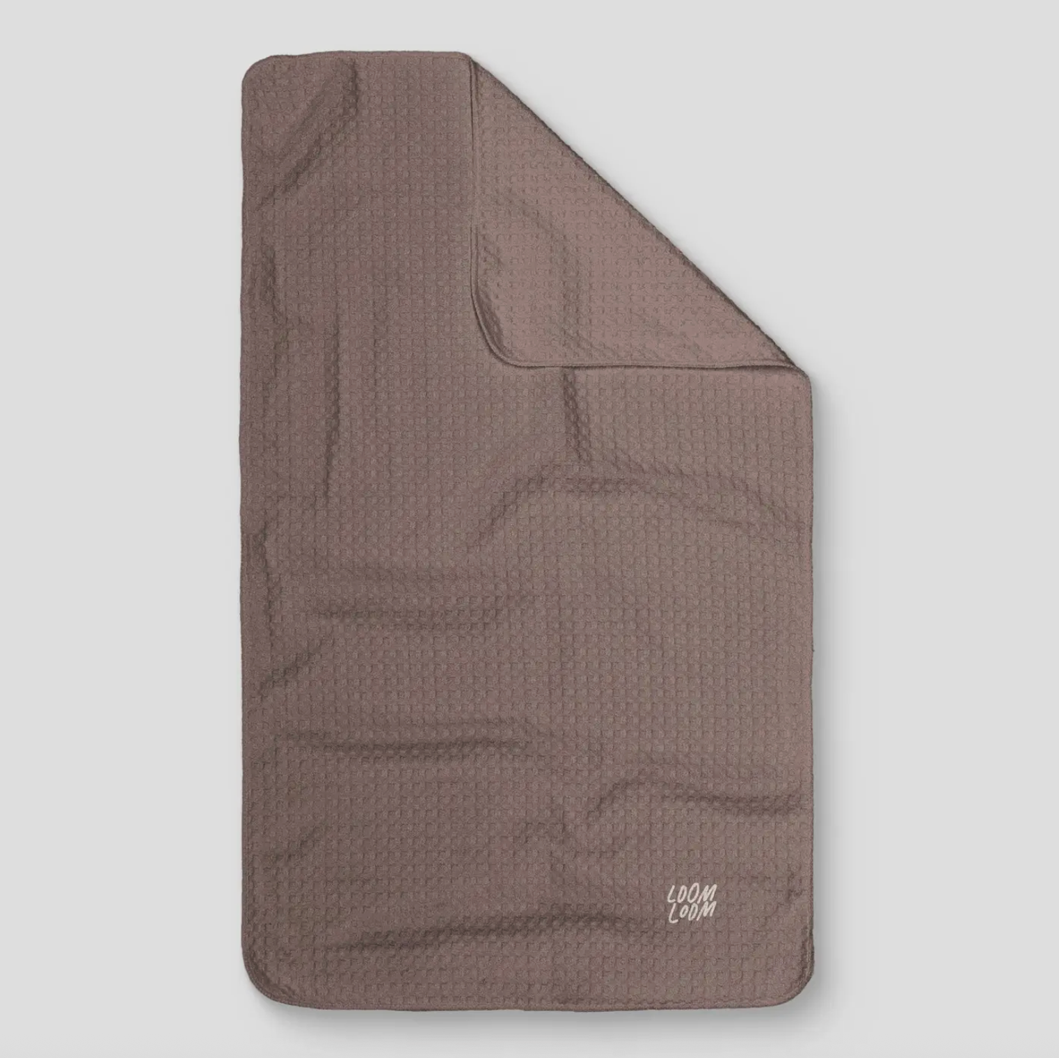 taupe brown solid colored microfiber kitchen towel