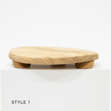 Wooden board on a white background with 'STYLE 1' text.