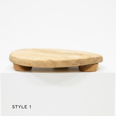 Wooden board on a white background with 'STYLE 1' text.