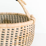 Checkered Bolga Basket