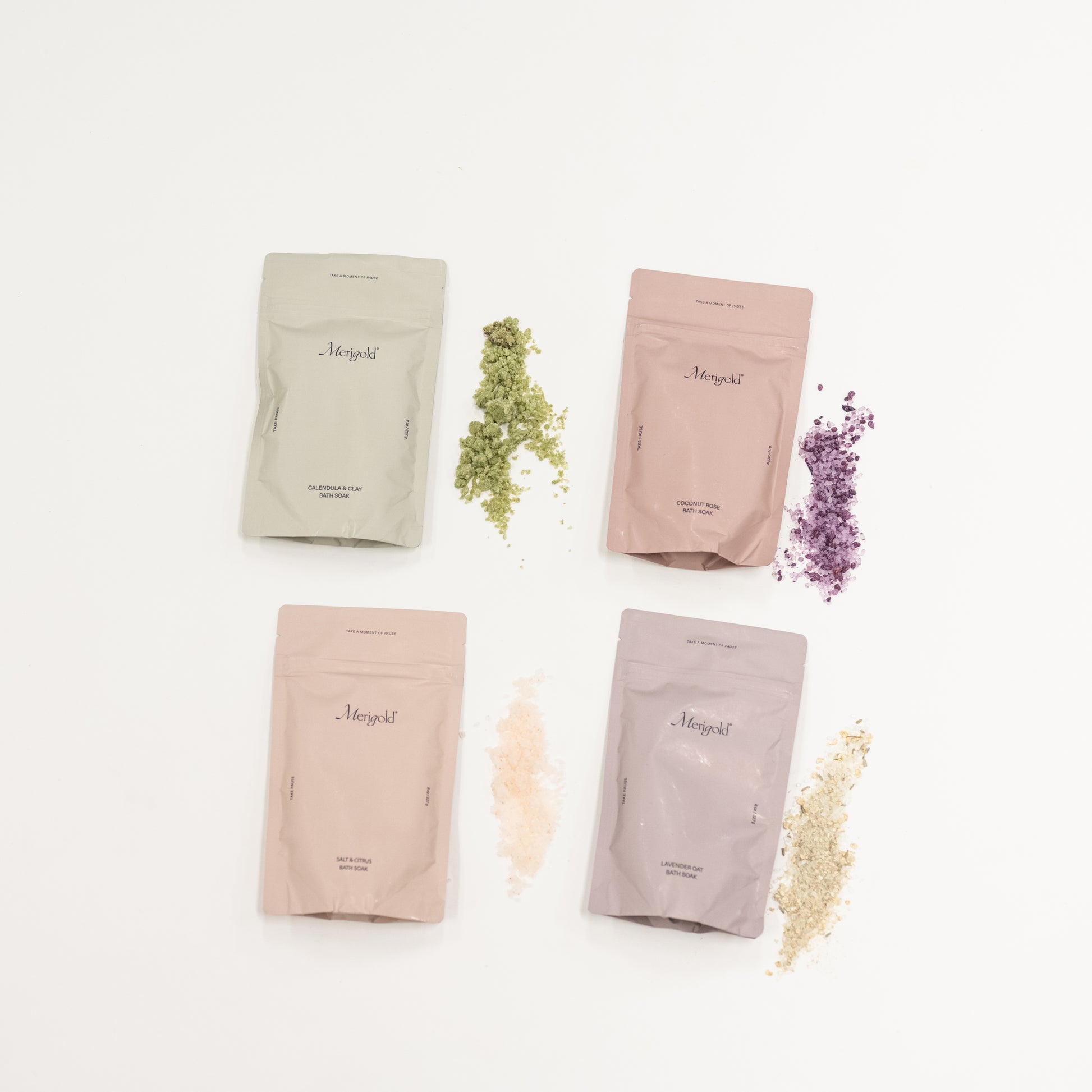 relaxing and hydrating bath salts