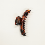 dark tortoise shiny colored mini sized kaxi hold everything hair claw