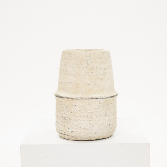 Dual Cement Vase