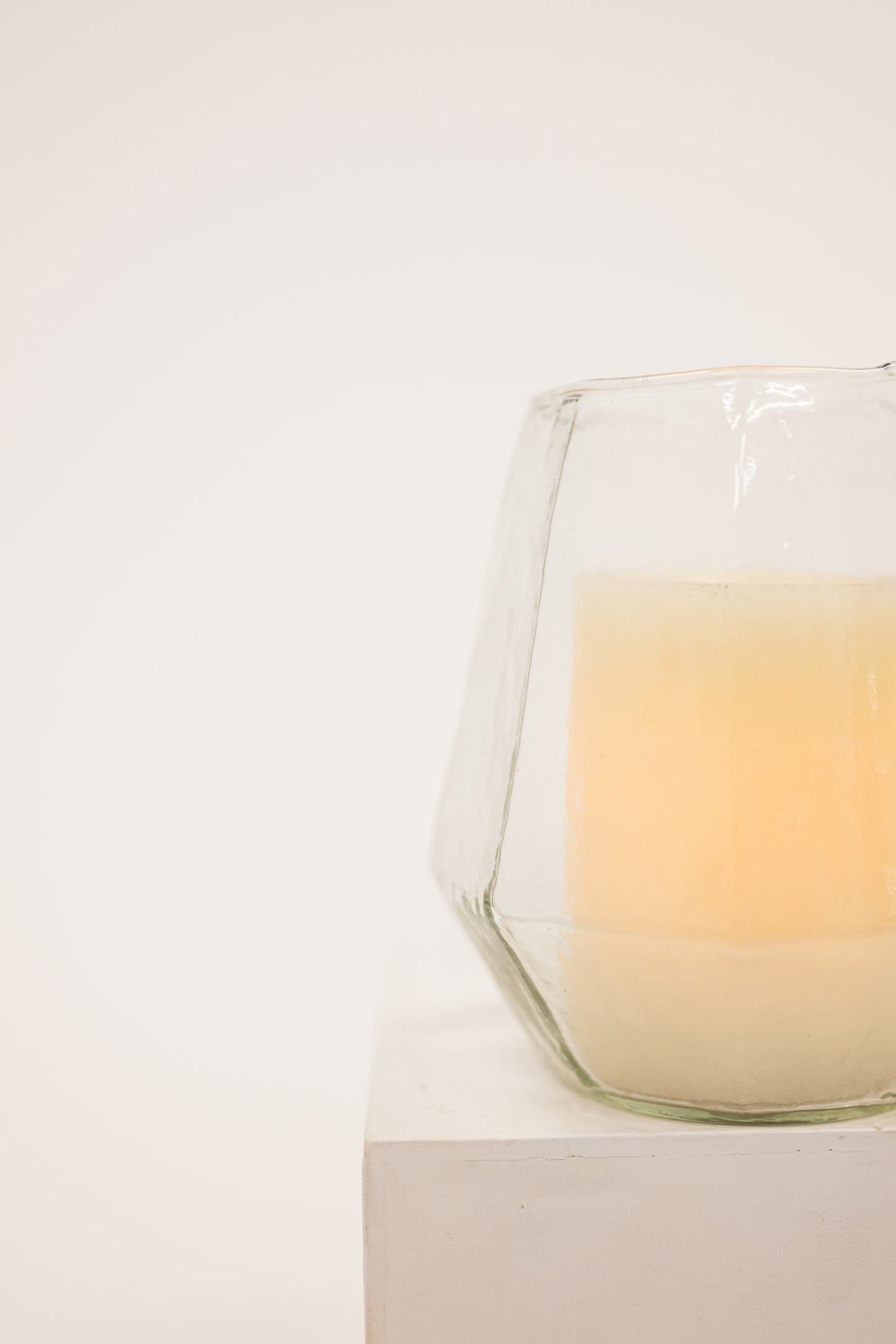 glass candle hurricanes