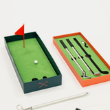 Golf Club Pen Set + Desk Game