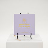 purple fabric cover devotional grace