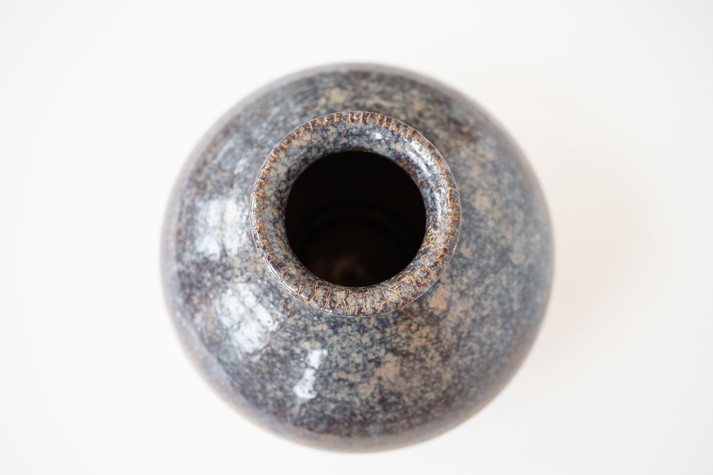 Kypros Pot - Blue-Grey Vase