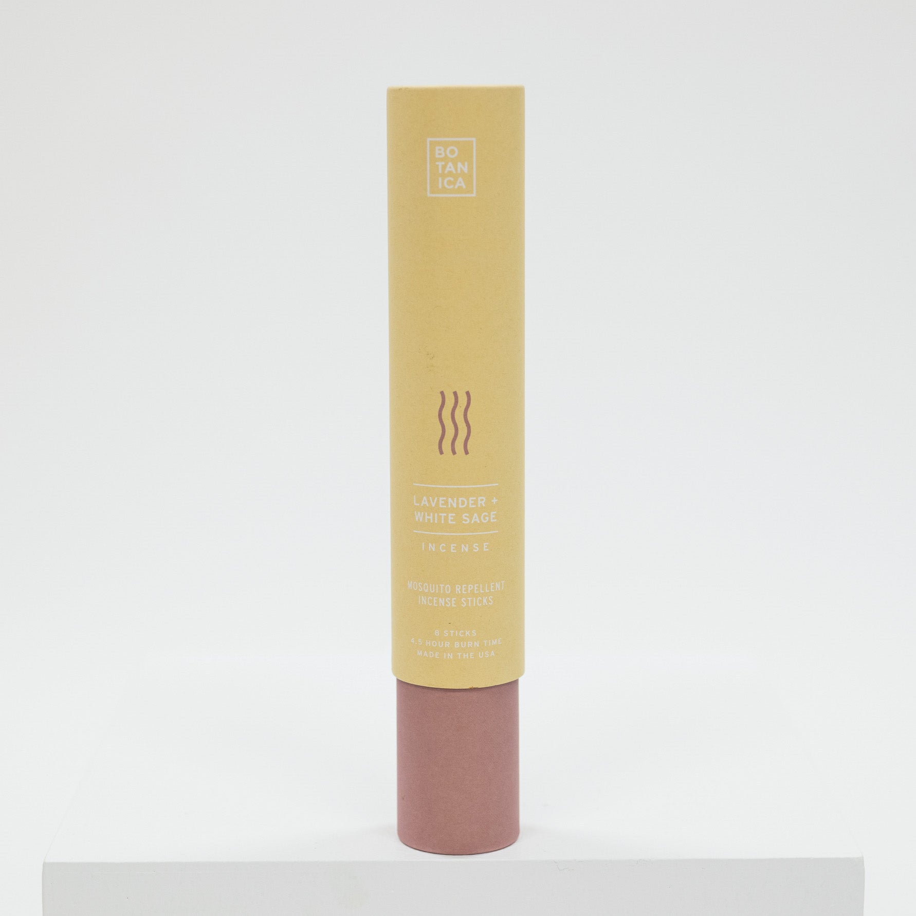 Mosquito incense sticks with packaging on a white background