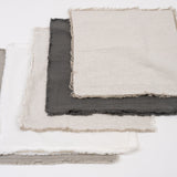 Gray Fringe Pillow 20x20