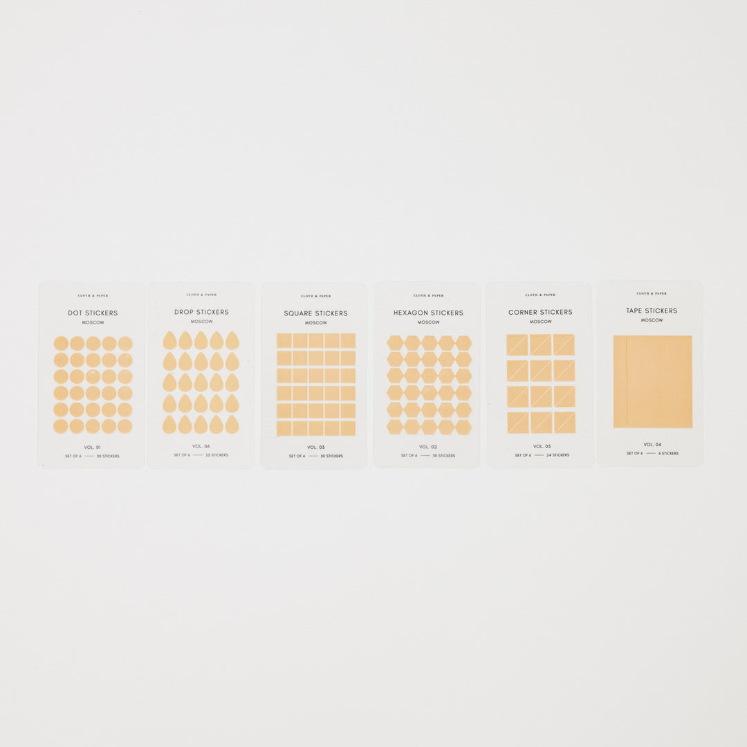 Mini Sticker Sets Mini Shaped Sticker Set – Styled Abode