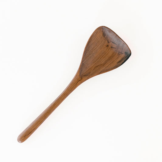 Squared Spoon - Olive Wood Mixing Spoon