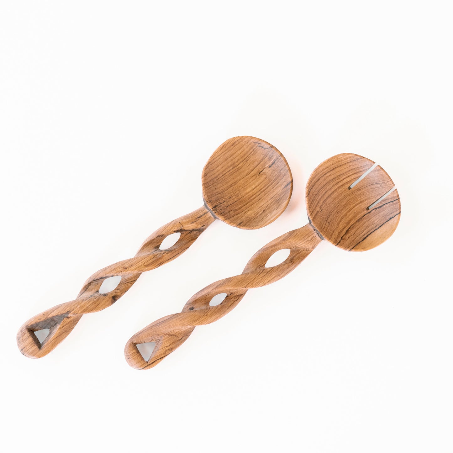 Twisted Salad Servers