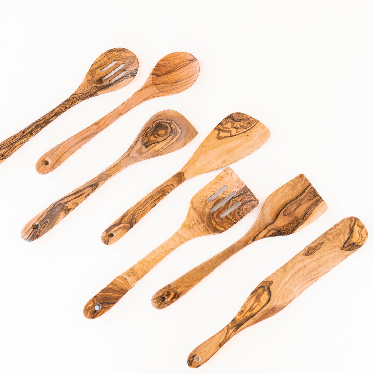 Olive Wood Angled Spatula