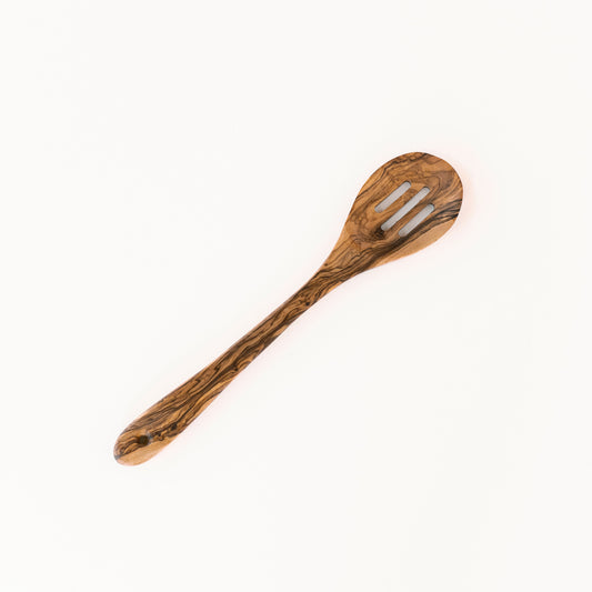 Olive Wood Slotted Spoon