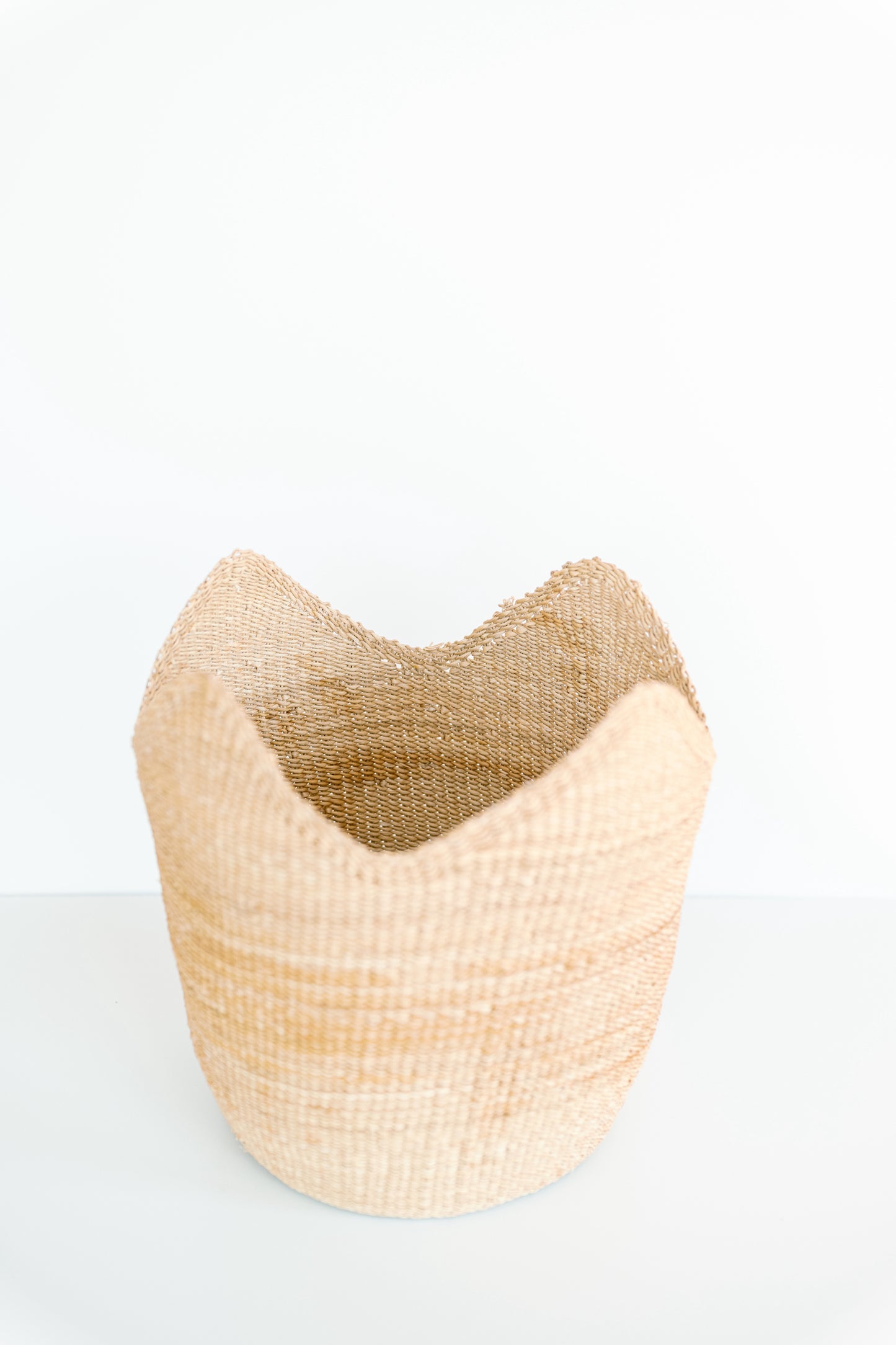 Scalloped Ghanaian Basket