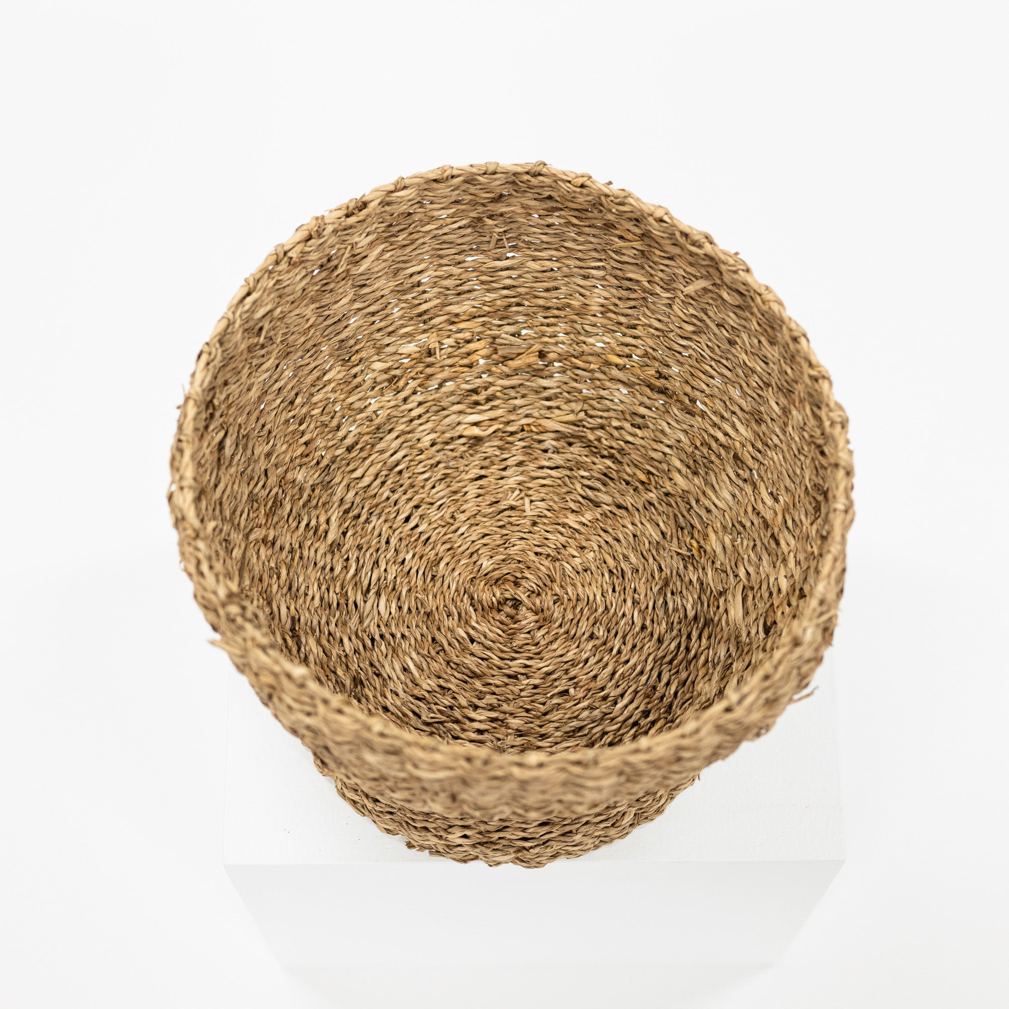 seagrass basket detail