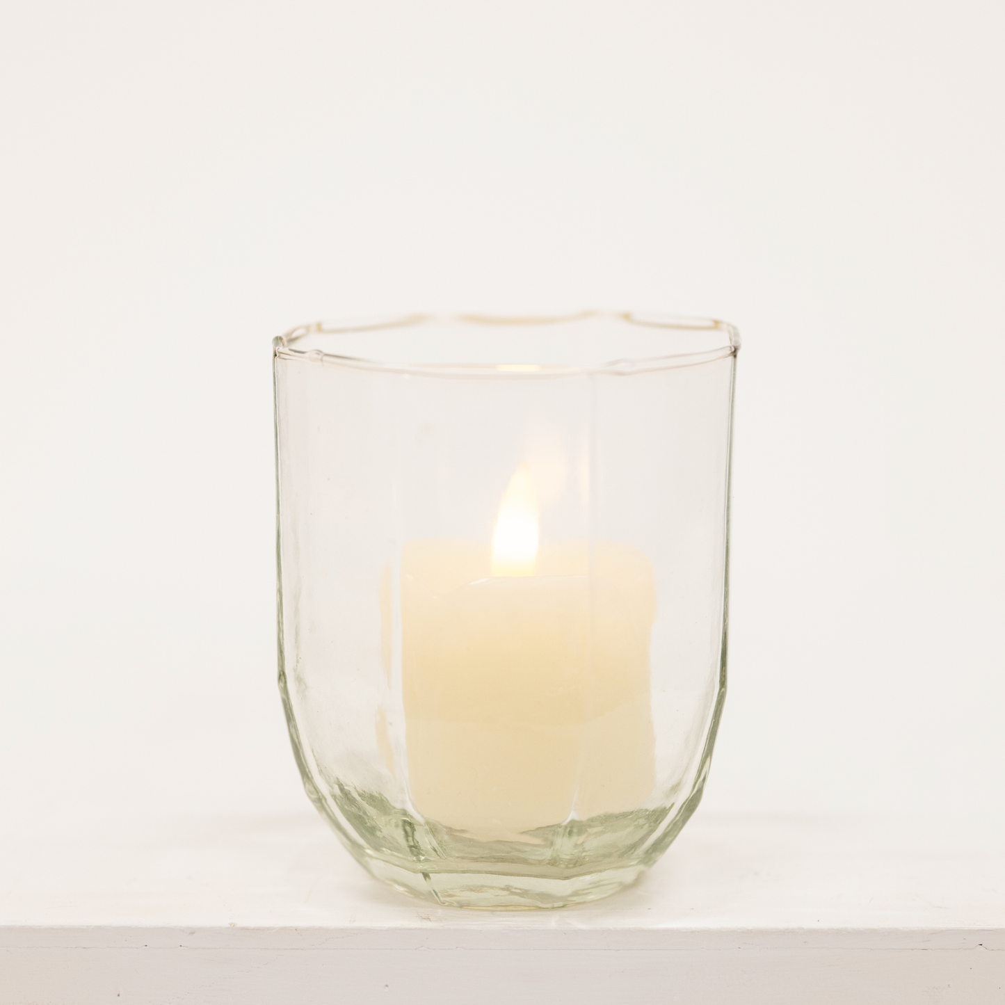 glass candle hurricanes for decor