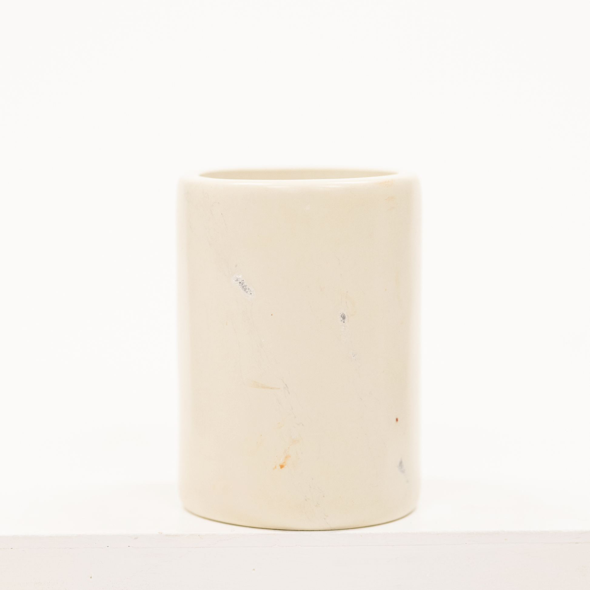 pencil cup made from natural soapstone