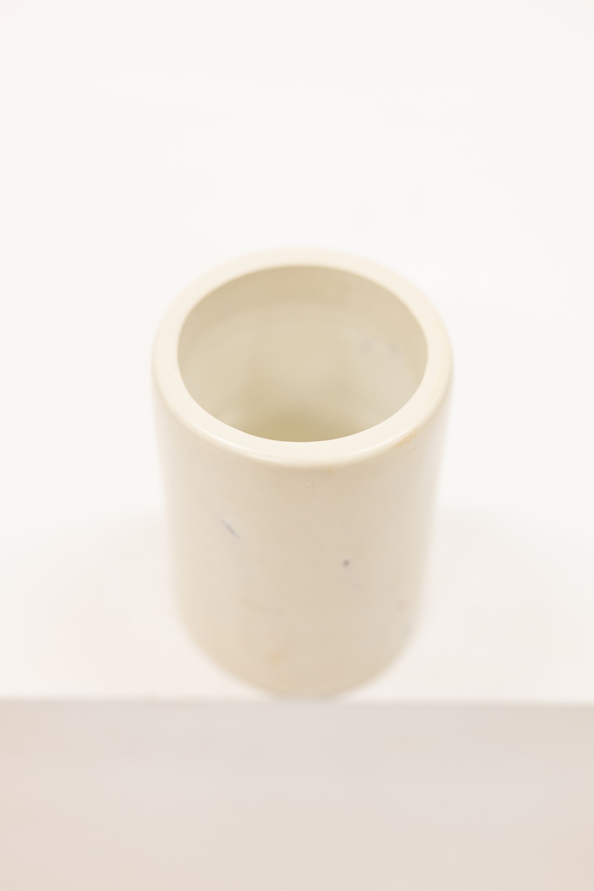 pencil cup made from natural soapstone