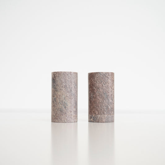 Soapstone Salt + Pepper Shaker