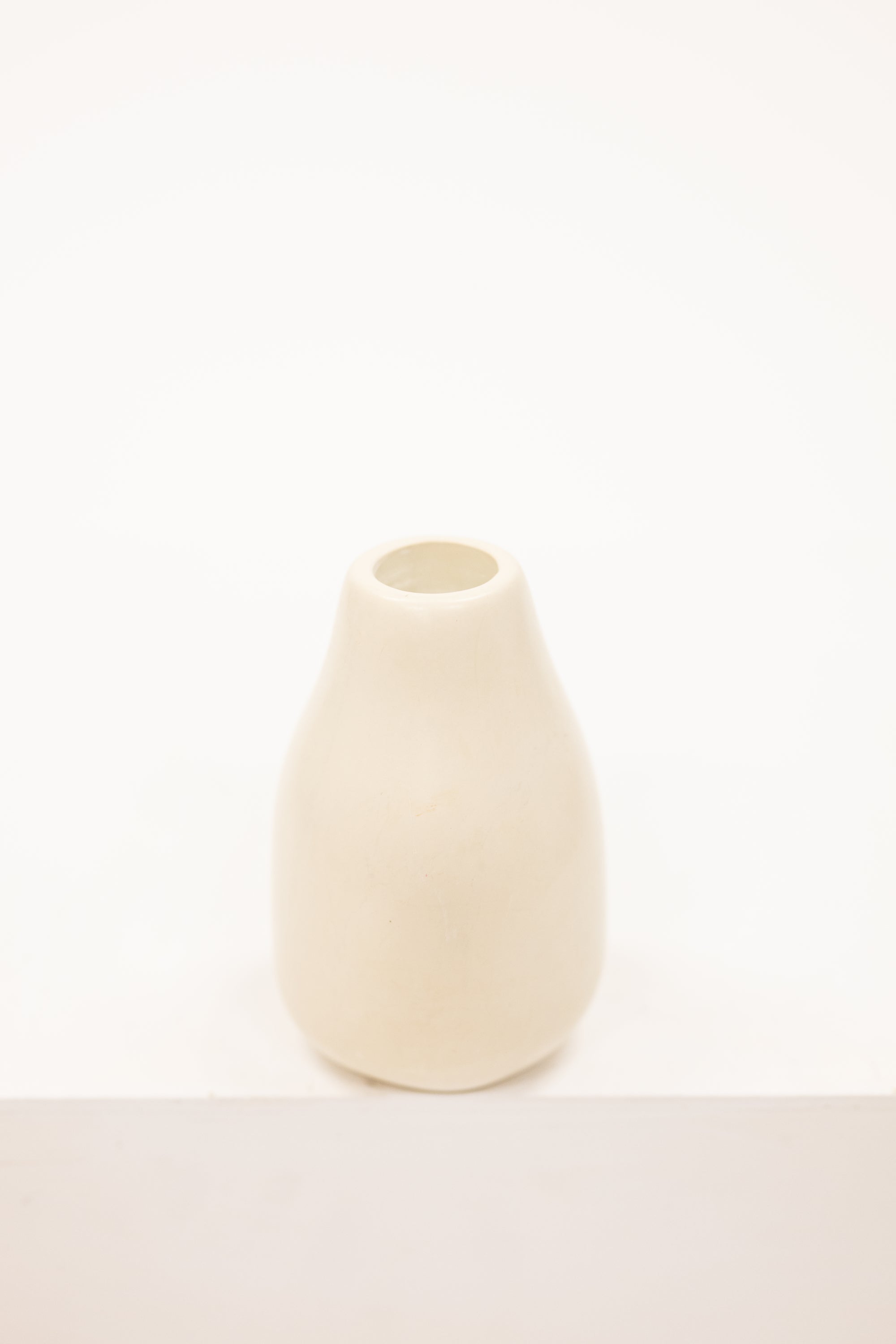 tapered shaped pen cup made from soapstone