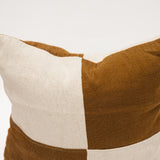 Cheque Throw Pillow 22" - Spice