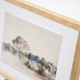 Solid Oak Picture Frame With Removable Mat