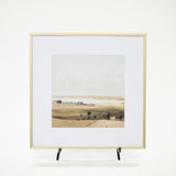 Gold Matted Picture Frame