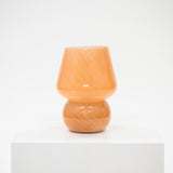 Coral Pink LED Mushroom Lamp