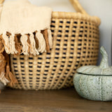 Ceramic Pumpkin Canister
