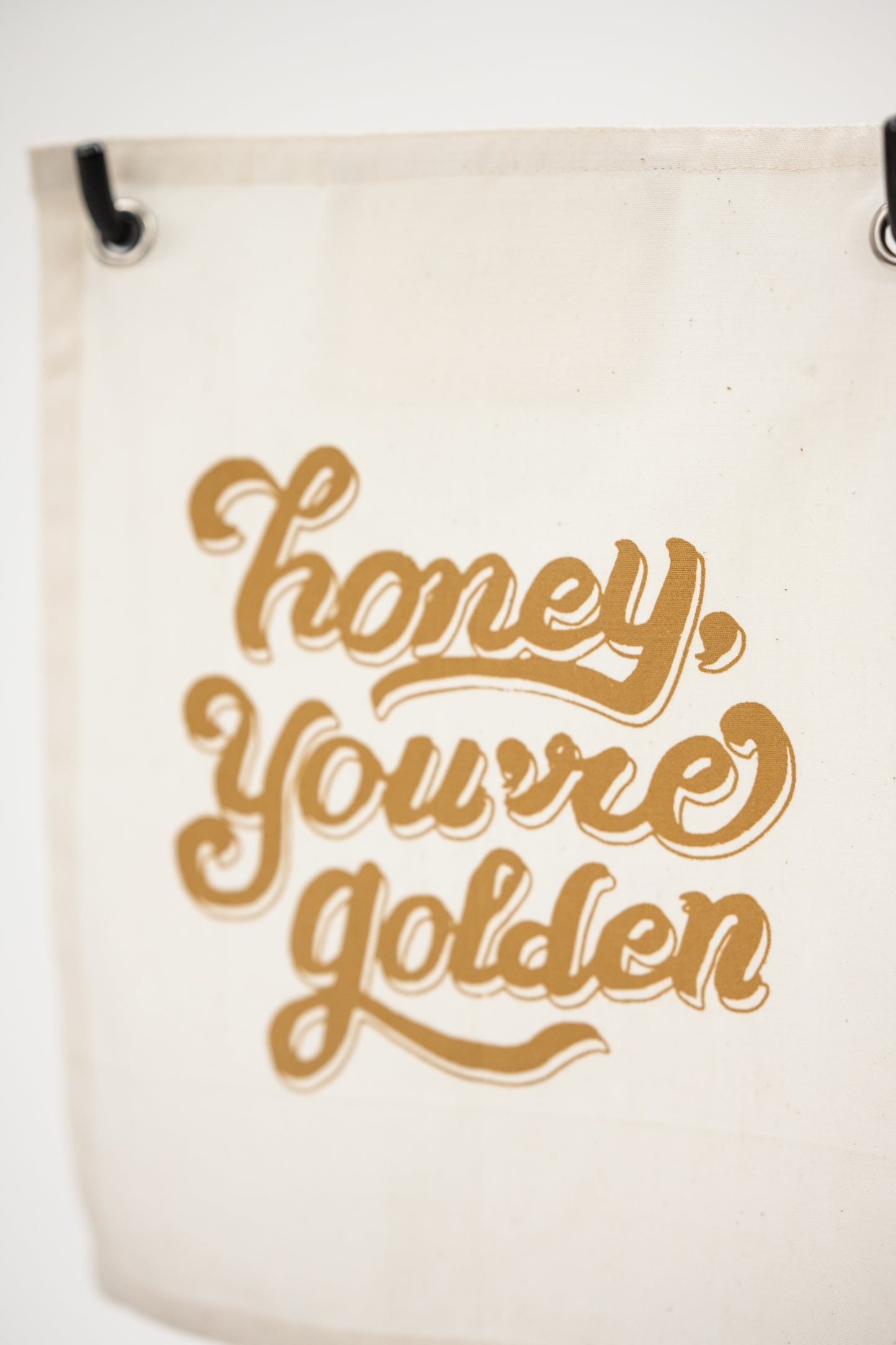 Honey You're Golden Wall Canvas