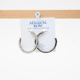 Lightweight Silver Hoops