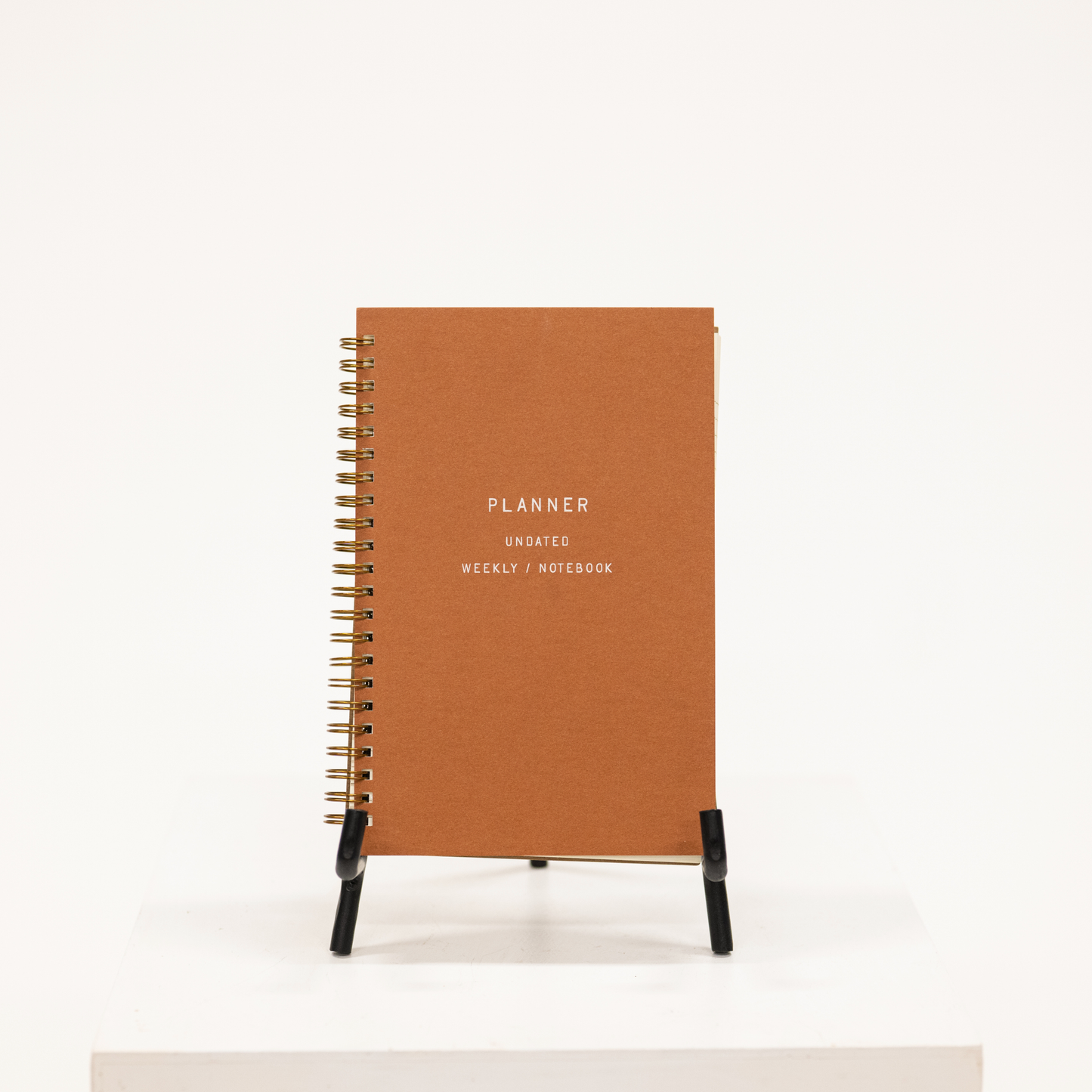 to do list notebook in terracotta