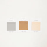 Three different color swatches labeled 'STICKY NOTES' on a white background.