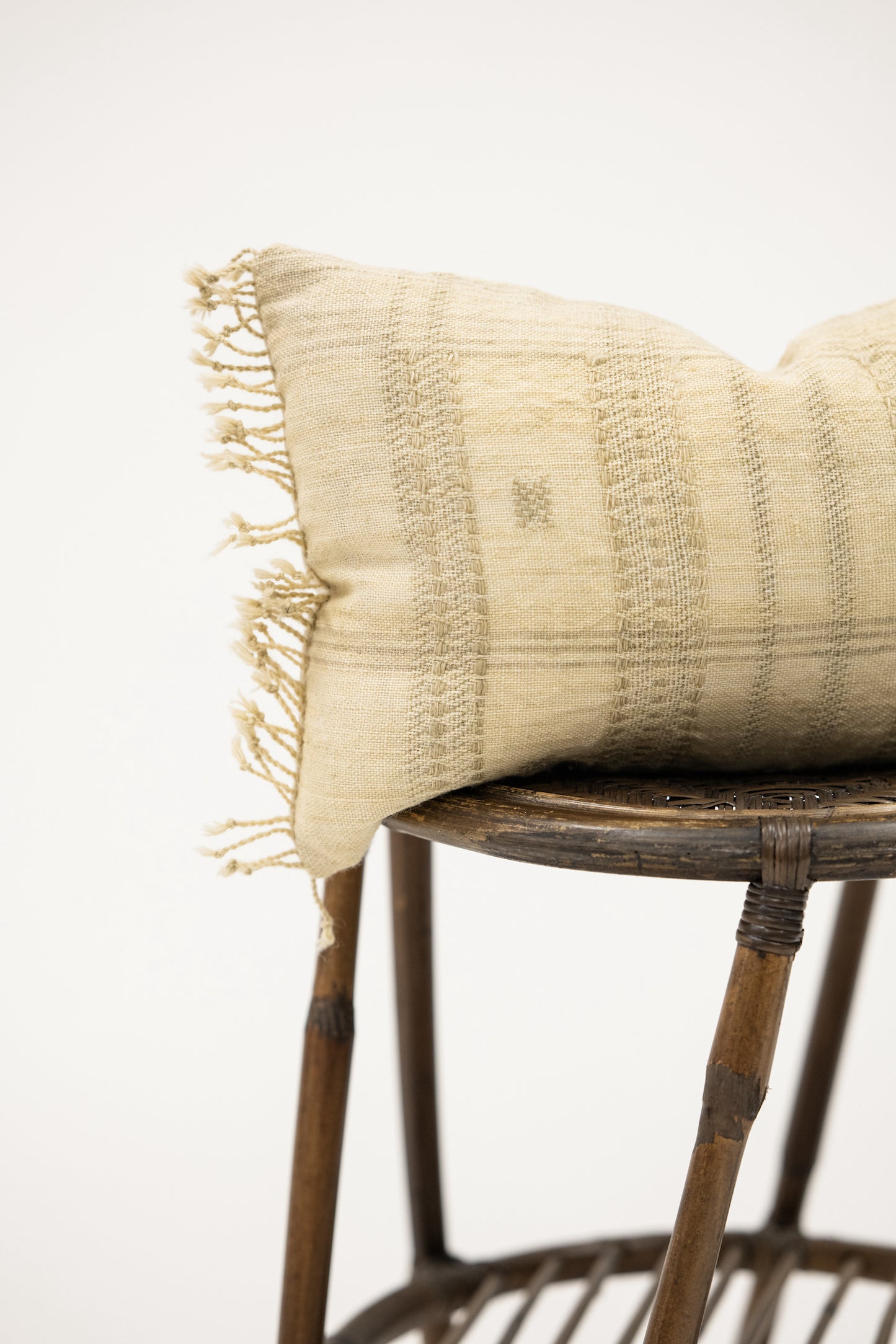 Moroccan Stitched Lumbar Pillow