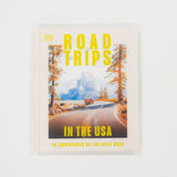 Book cover of 'Road Trips in the USA' by DK on a white background
