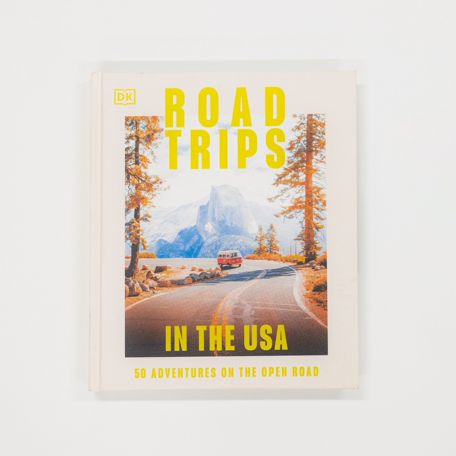 Book cover of 'Road Trips in the USA' by DK on a white background