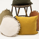 Mustard Corduroy 18x18 Pillow