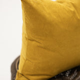 Mustard Corduroy 18x18 Pillow