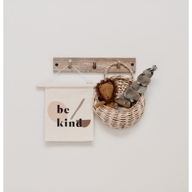 Be Kind - Canvas Wall Sign