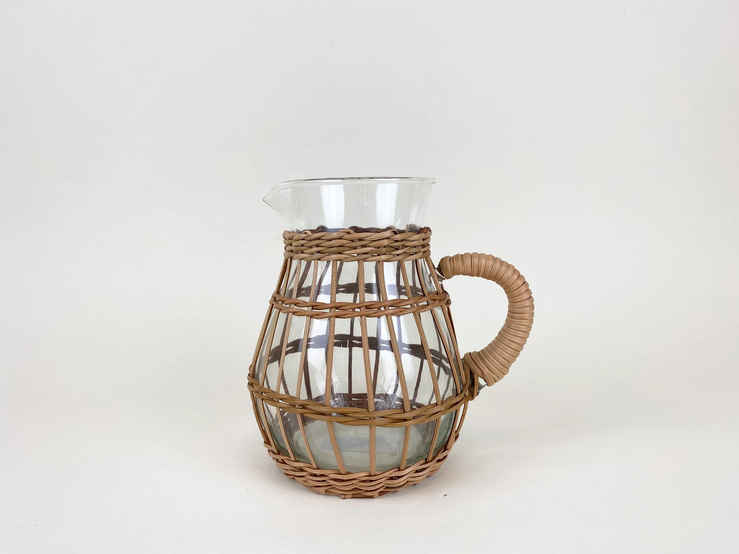 Rattan Pitcher