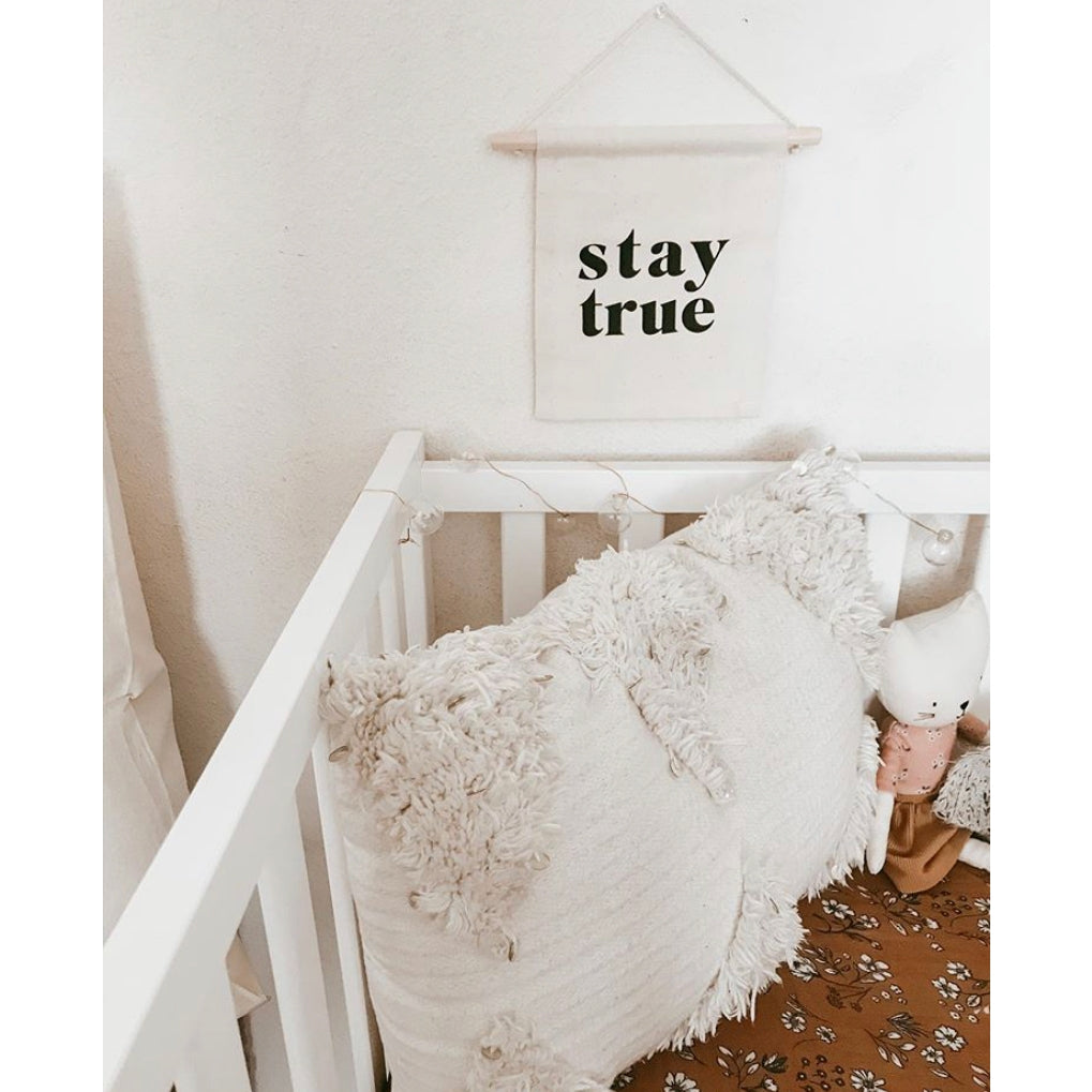 Stay True Canvas Wall Sign