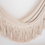 Cream Tassle Hammock