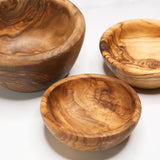 Olive Wood Snack Bowl